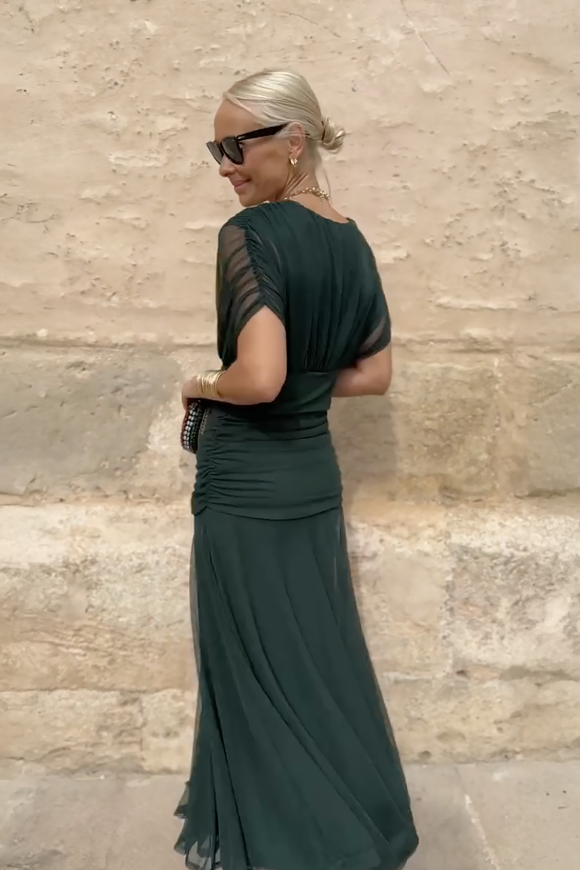 Gitana Moderna - vestido escote en V