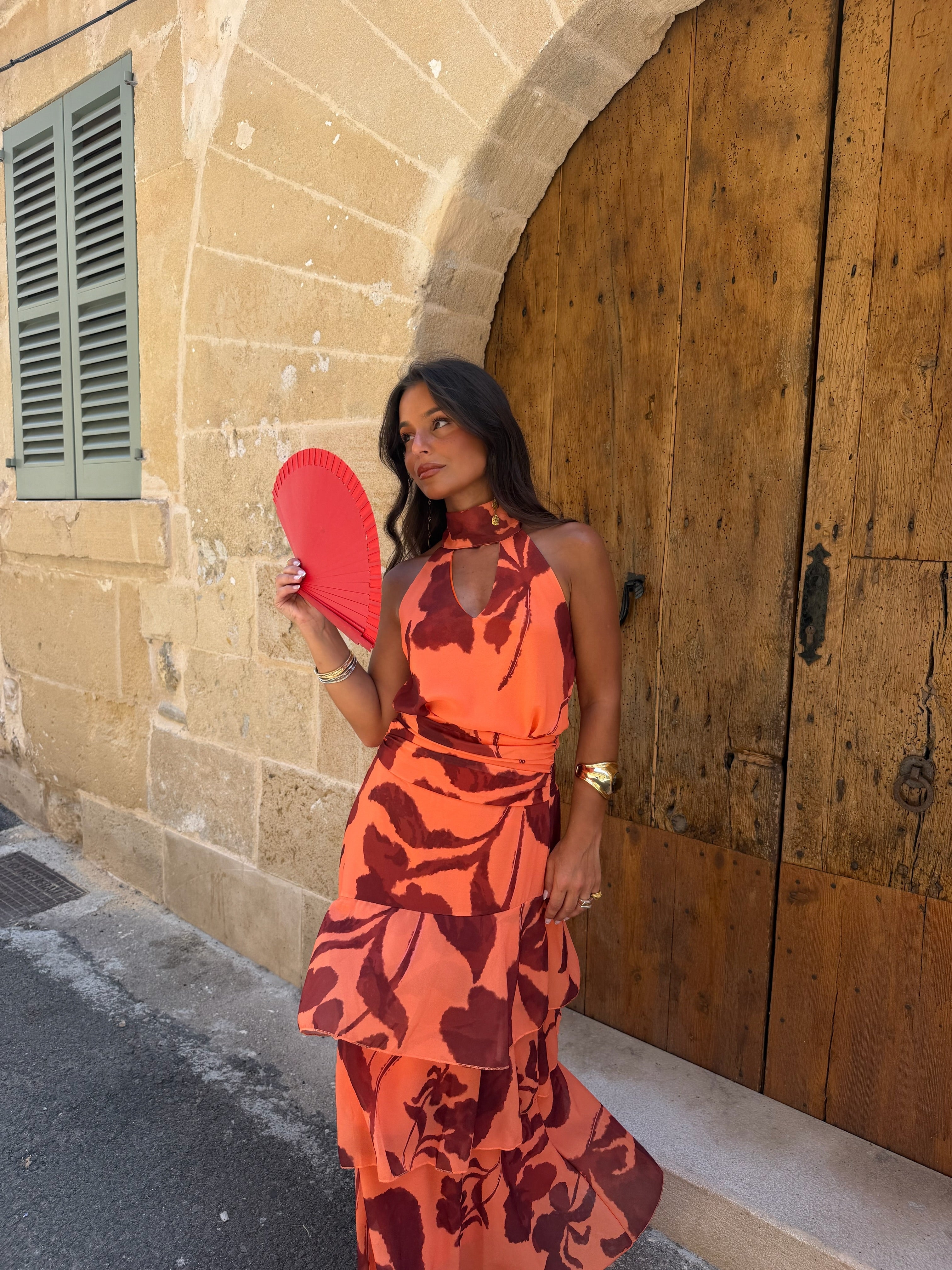 Siena / Vestido en naranja