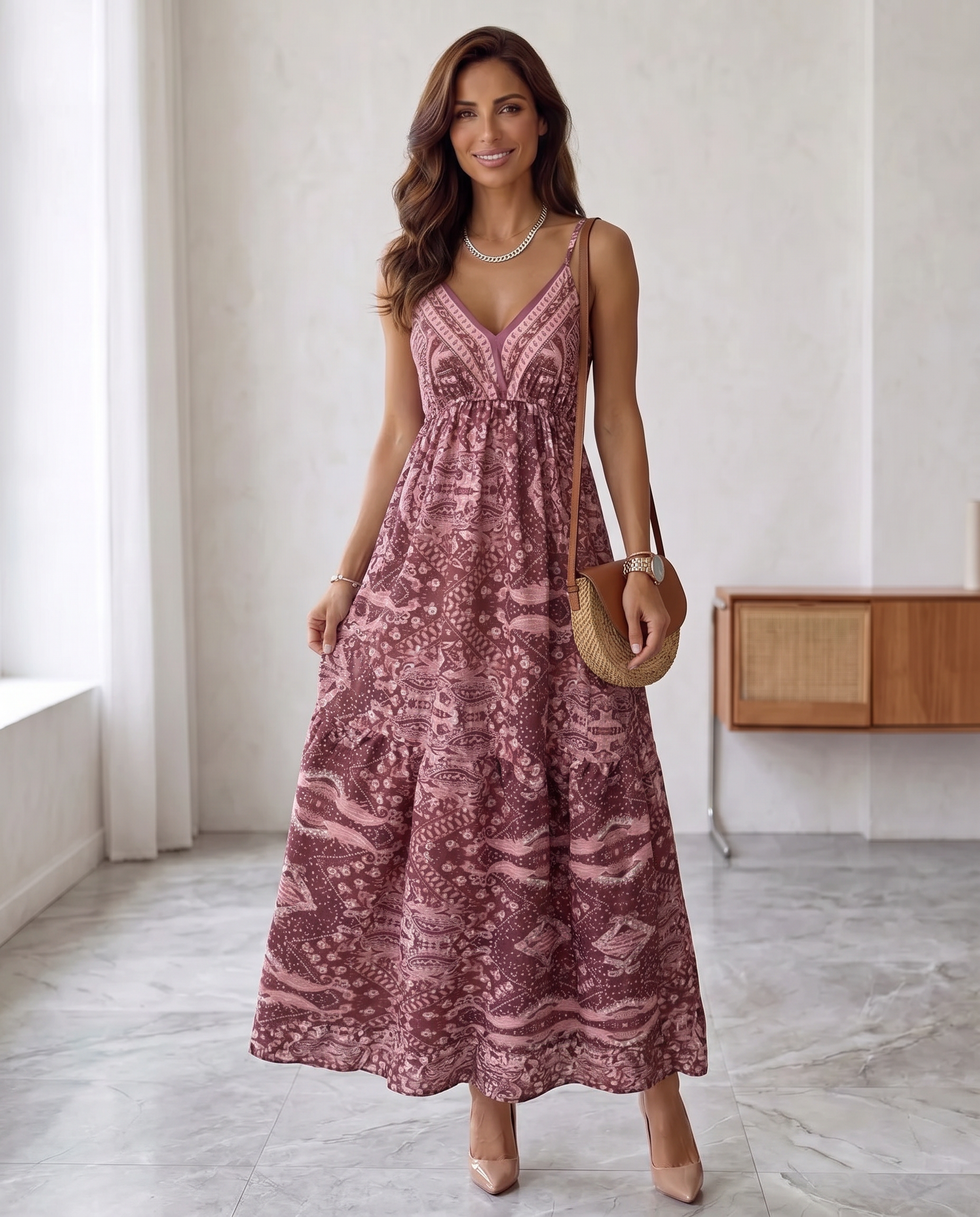 Fuego Andaluz - vestido longo boêmio