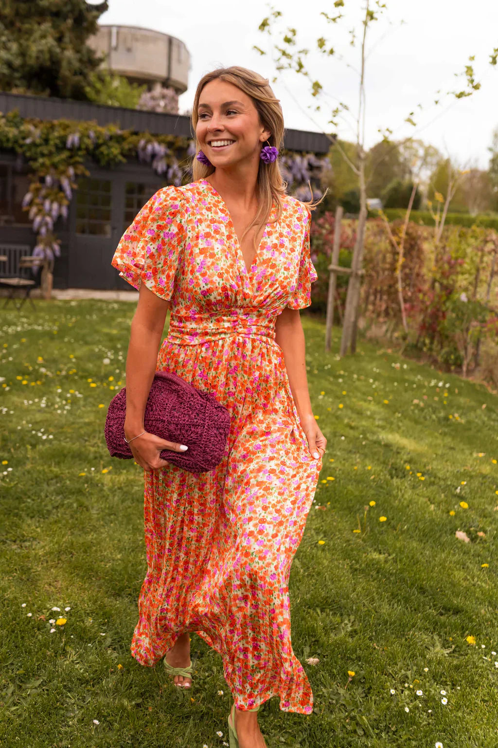 Julieth - Vestido Floral Maxi