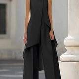 Couture - conjunto elegante con drapeado