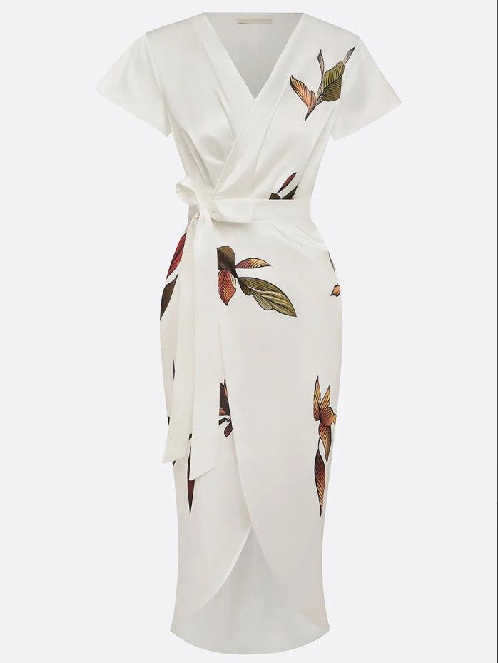 Zoé - vestido elegante  cruzado