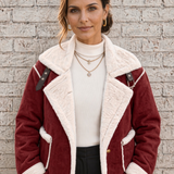 Adela- chaqueta con cuello de borreguito