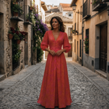 Willow - vestido tropical radiance