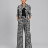 Ángela - conjunto de tweed bicolor
