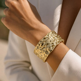 Terra Doré - pulsera con textura