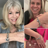 Nuria - pulsera de eslabones con corazón