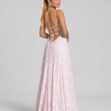 Luna Rosa - vestido largo de flores con tirantes finos y corte recto