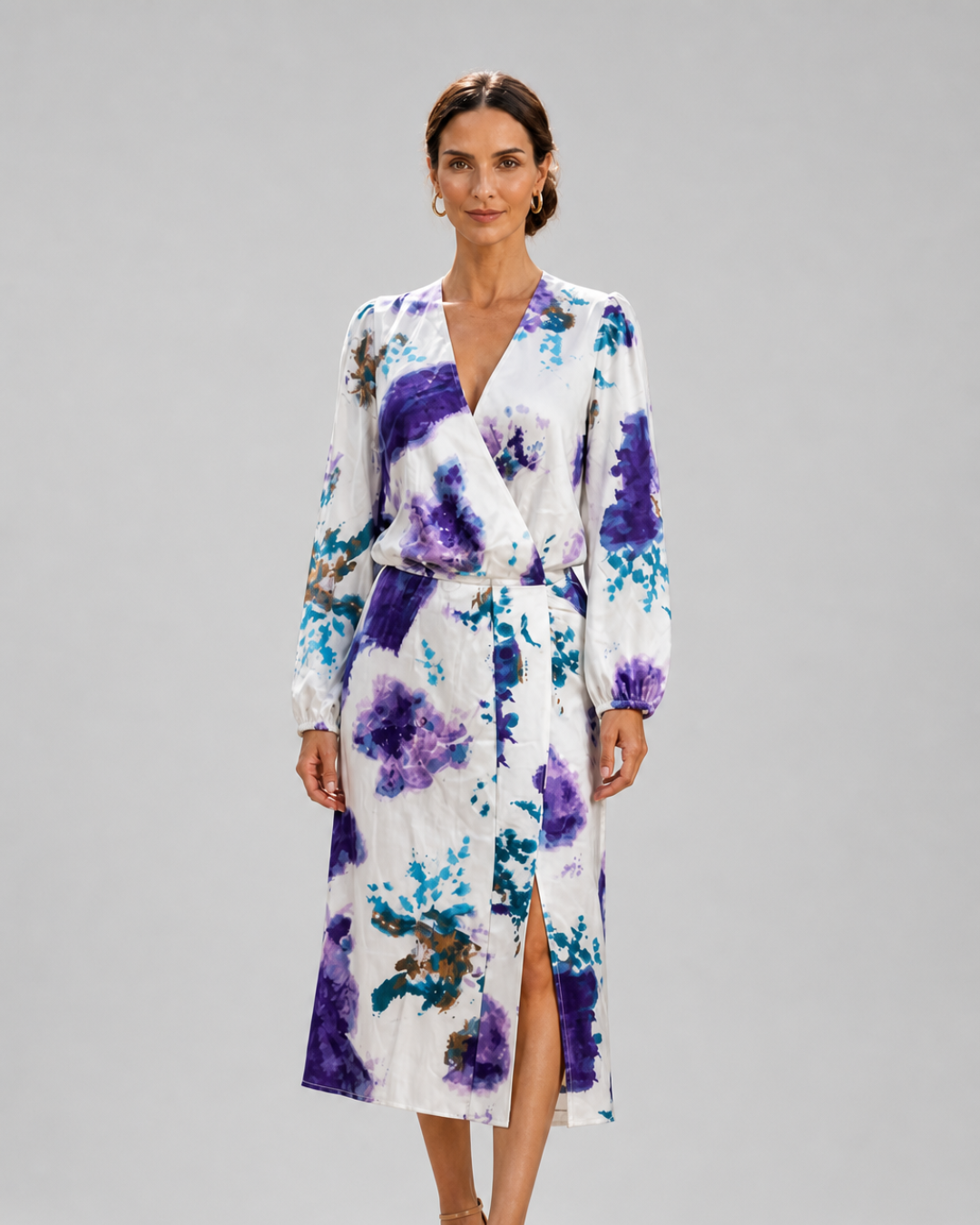 Miray - vestido elegante escote V
