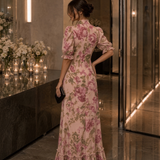 Sevilla Jardín - vestido longo floral