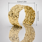 Terra Doré - pulsera con textura