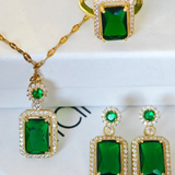 Imperial - conjunto de joyería con cristales