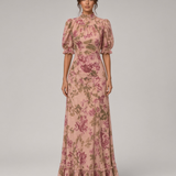 Sevilla Jardín - vestido longo floral