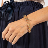Soléa - pulsera elegante y dorada
