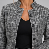 Ángela - conjunto de tweed bicolor