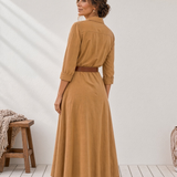 Millie - vestido camisa con solapa