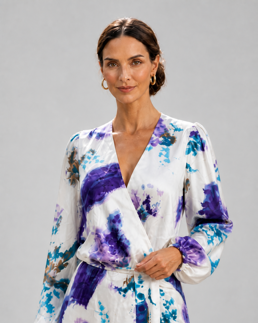 Miray - vestido elegante escote V