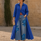 Rosella - conjunto de camisa larga y pantalón floral