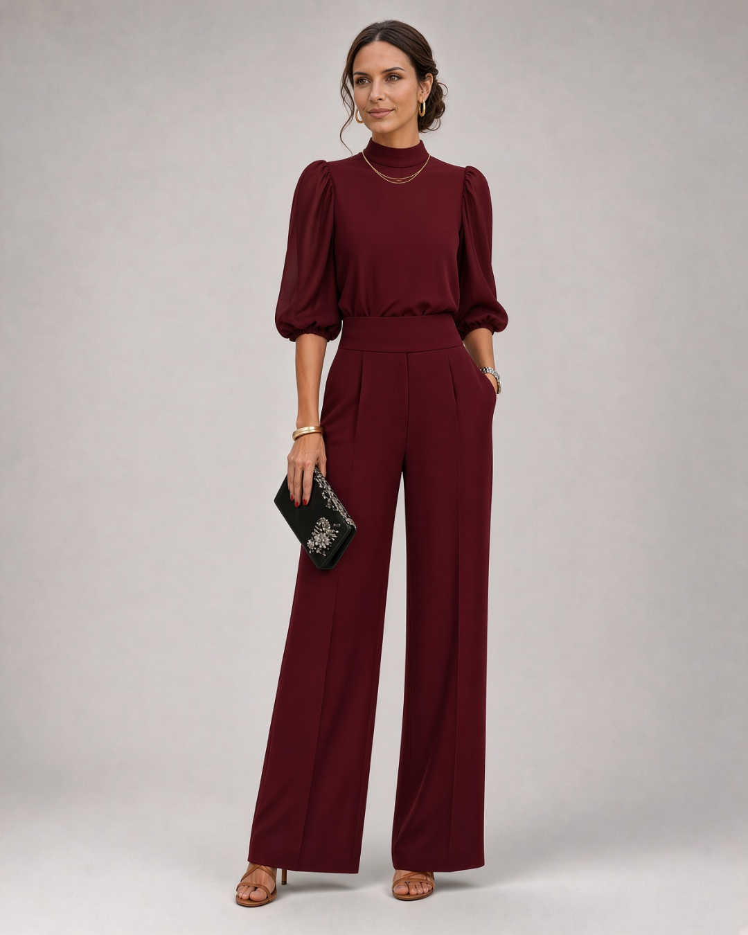 Soirée - conjunto elegancia atemporal en tres prendas perfectas