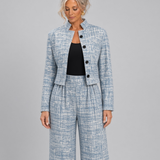 Ángela - conjunto de tweed bicolor