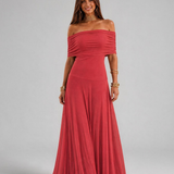 Giorgina - vestido largo con hombros al hombro