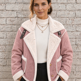 Adela- chaqueta con cuello de borreguito