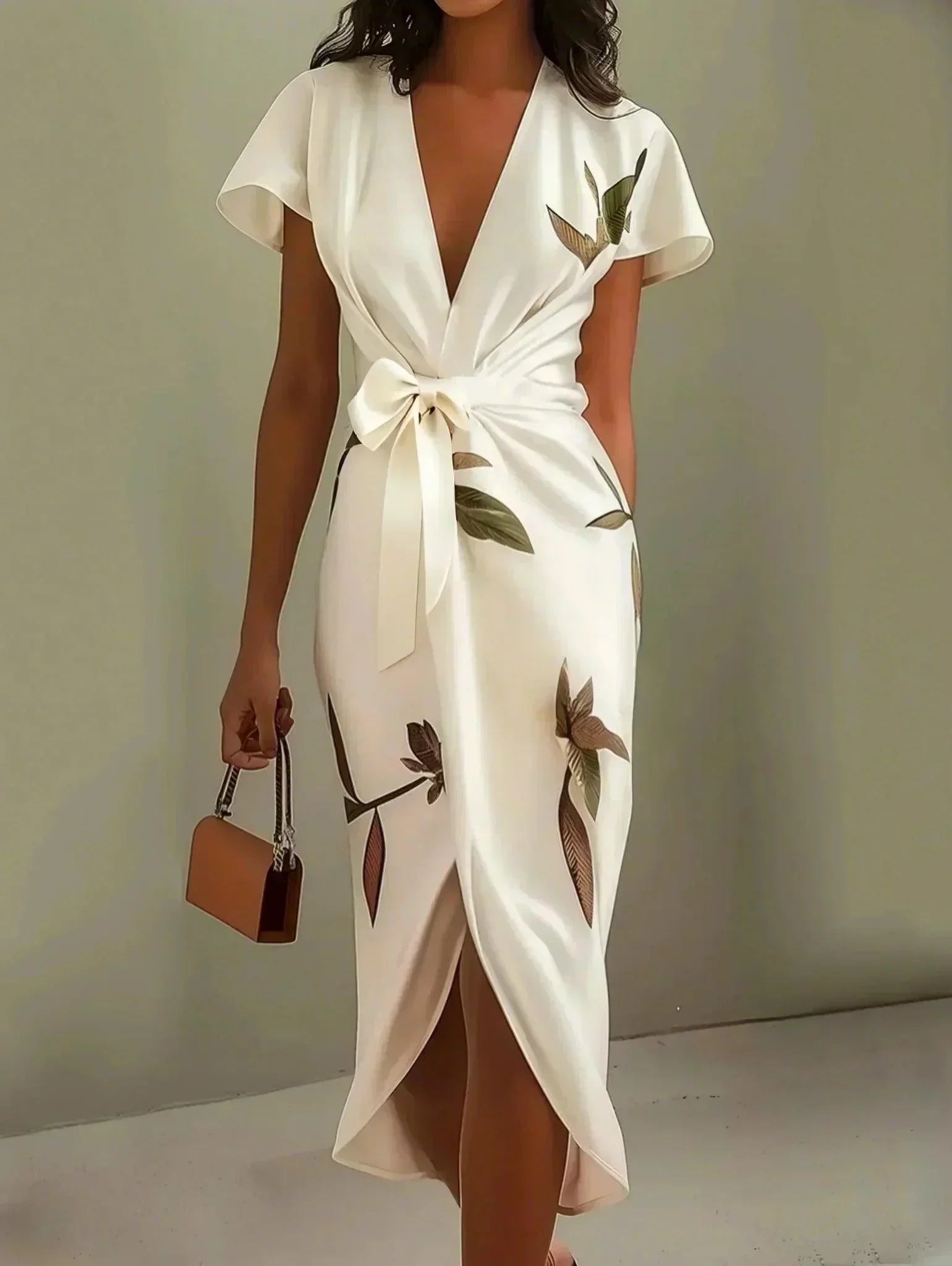 Zoé - vestido elegante  cruzado