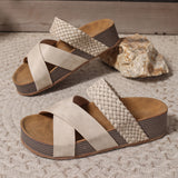 Terra Flex - sandalias de cuero con pisada estable