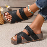 Terra Flex - sandalias de cuero con pisada estable