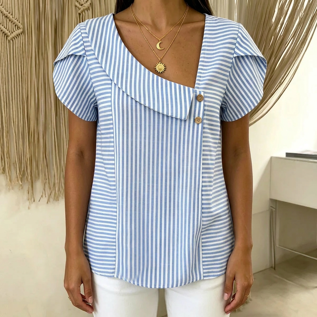 Naomi - blusa de rayas ultra ligera (Especial días de sol)