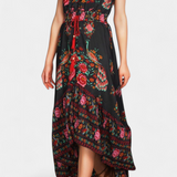 Rosa Flamenca - vestido floral