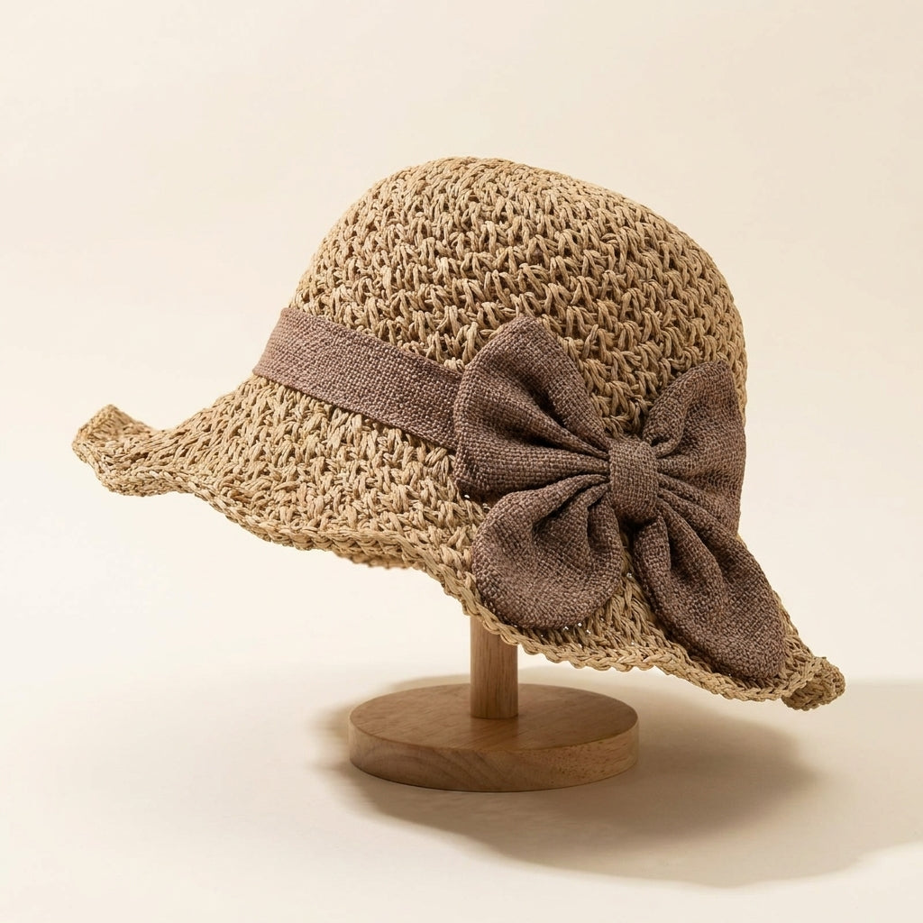 Adela™ | Sombrero de Paja con Lazo