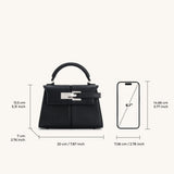 Isandora - bolso clásico de corro trapezoidal