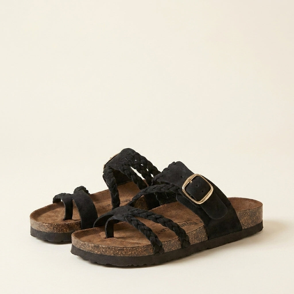 Braids™ / Sandalias de Corcho Trenzada