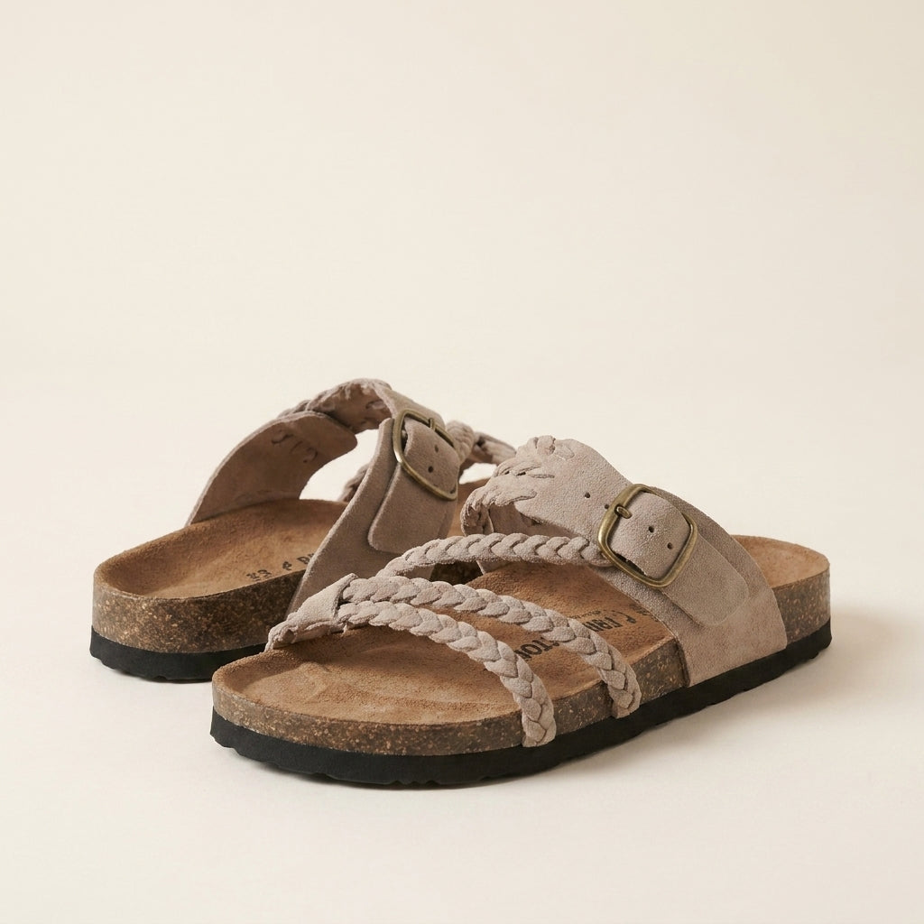 Braids™ / Sandalias de Corcho Trenzada