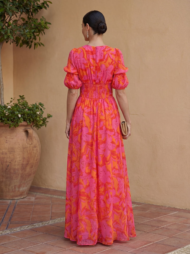 Willow - vestido tropical radiance