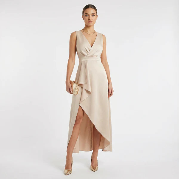 Gala Arena - vestido midi cruzado de Gala