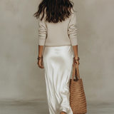 Pilar - vestido midi de caída perfecta