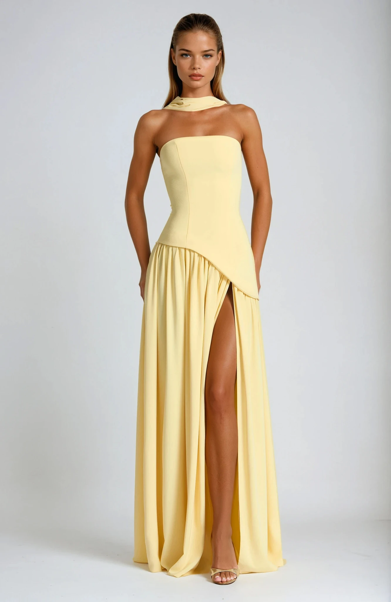 Estrella de Madrid - Vestido largo y elegante