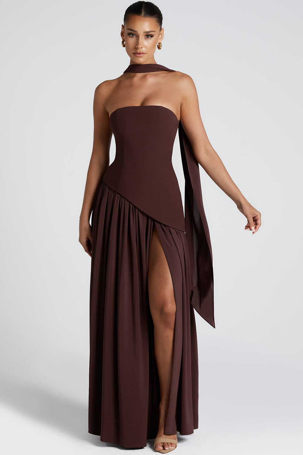 Estrella de Madrid - vestido largo y elegante