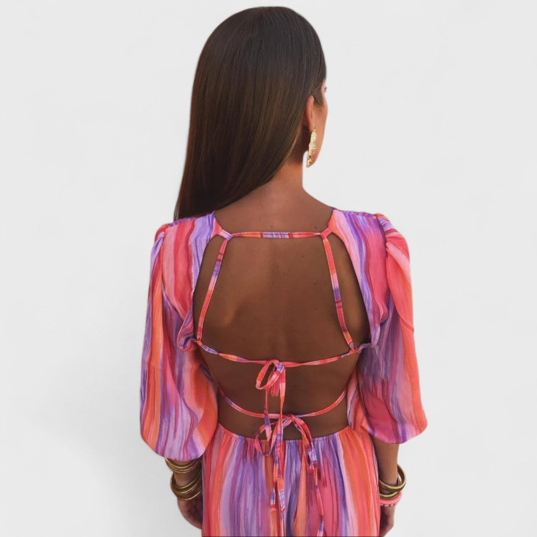 Nuttey - vestido holgado riviera