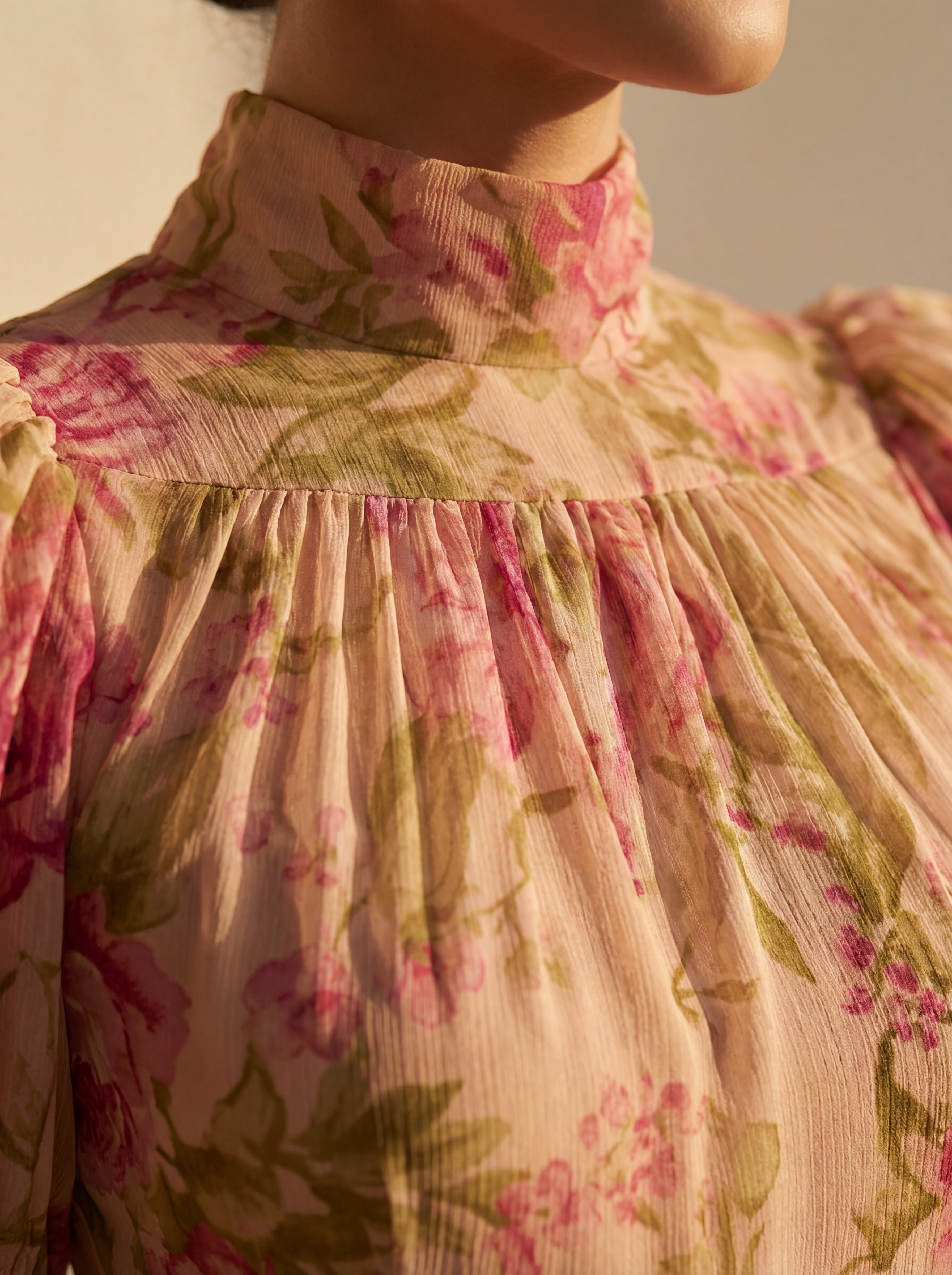 Sevilla Jardín - vestido longo floral