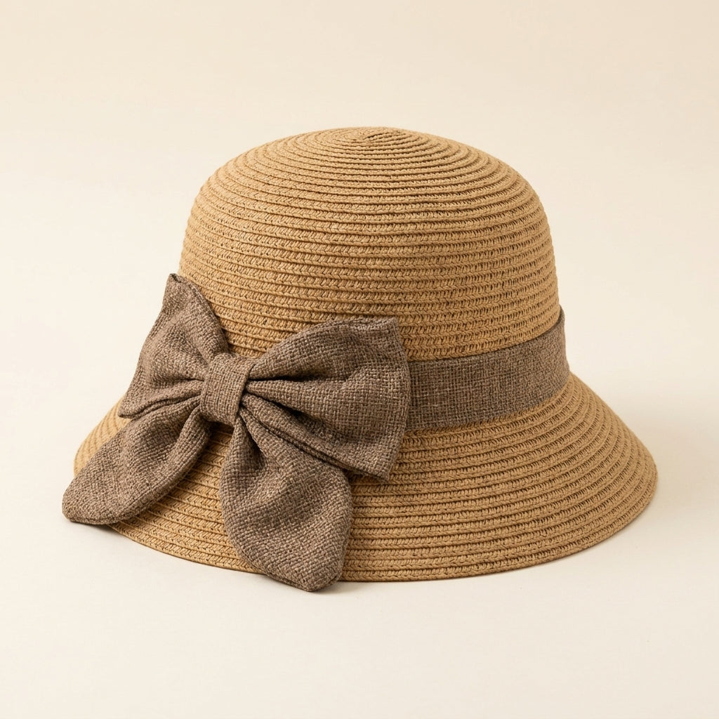 Adela™ | Sombrero de Paja con Lazo