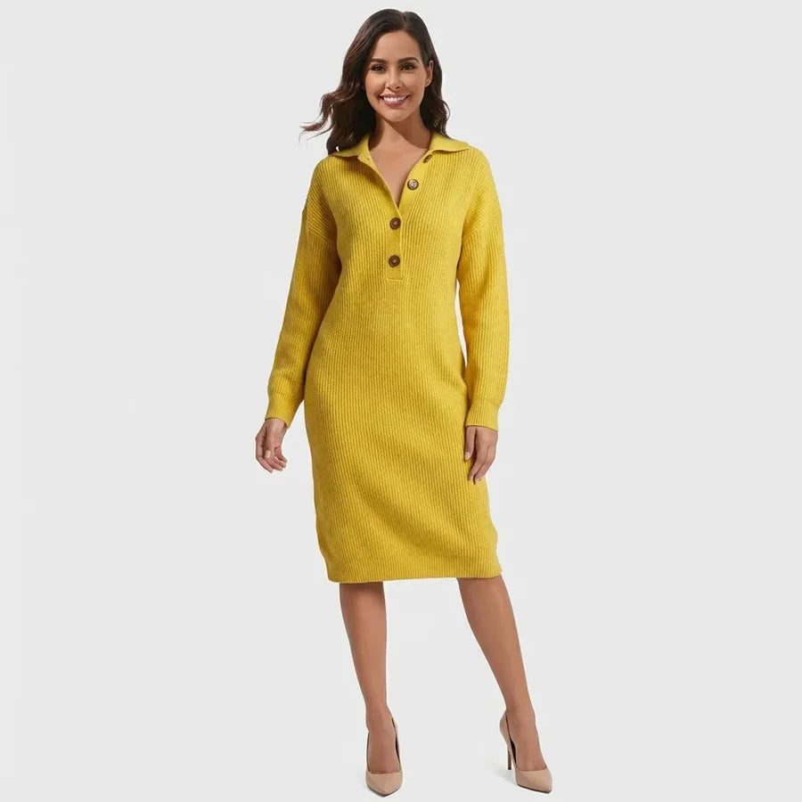 Damaris - vestido elegante de punto