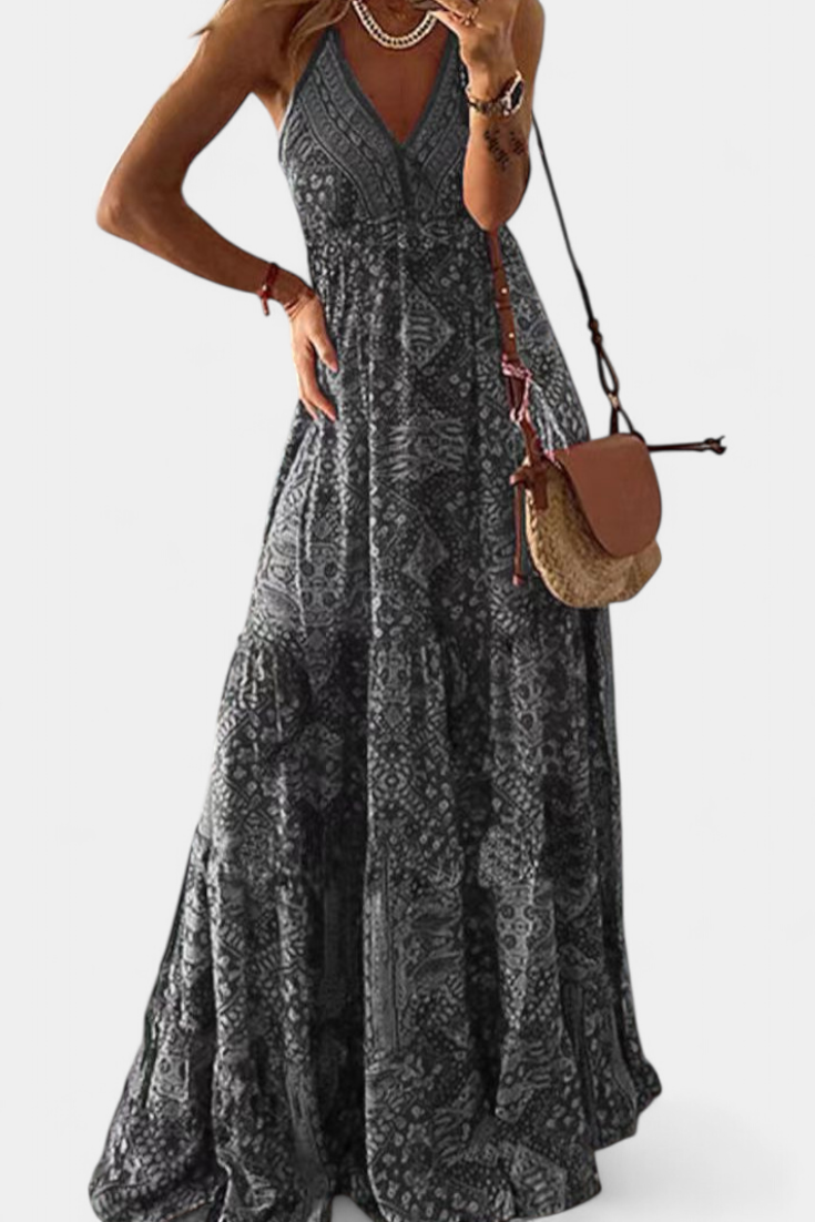 Fuego Andaluz - vestido longo boêmio