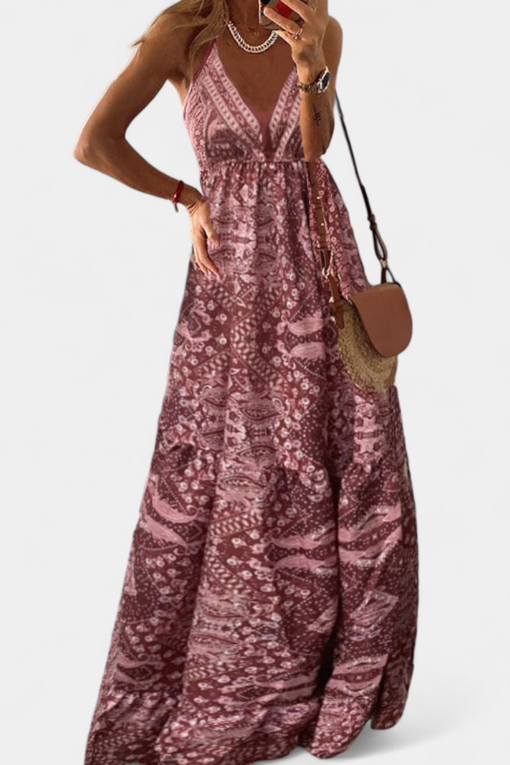 Fuego Andaluz - vestido longo boêmio