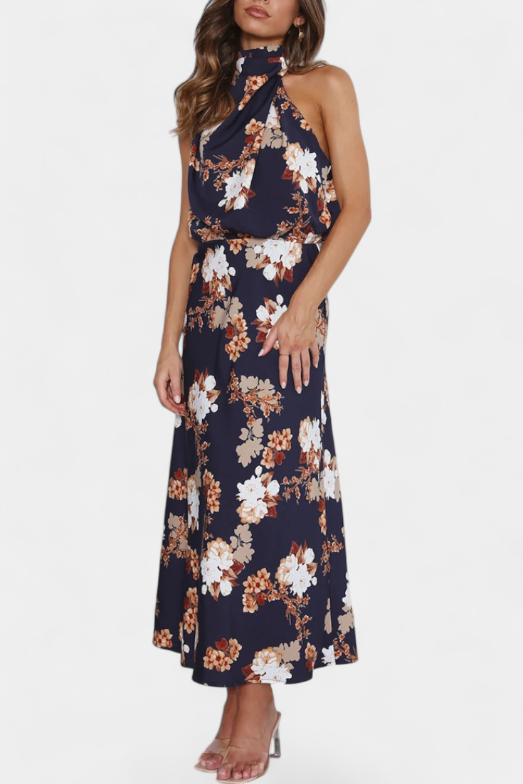 Joya de Córdoba - vestido maxi floral