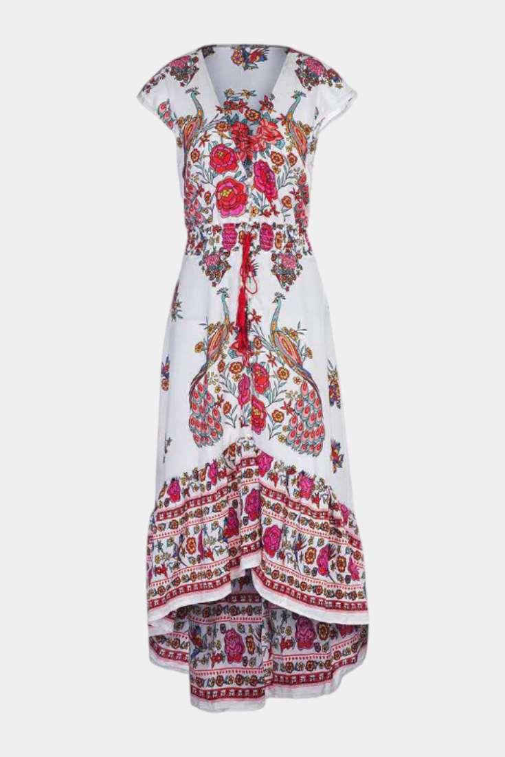 Rosa Flamenca - vestido floral