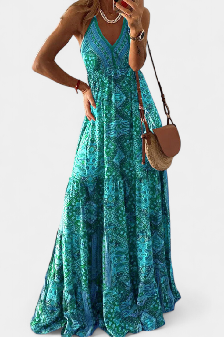 Fuego Andaluz - vestido longo boêmio