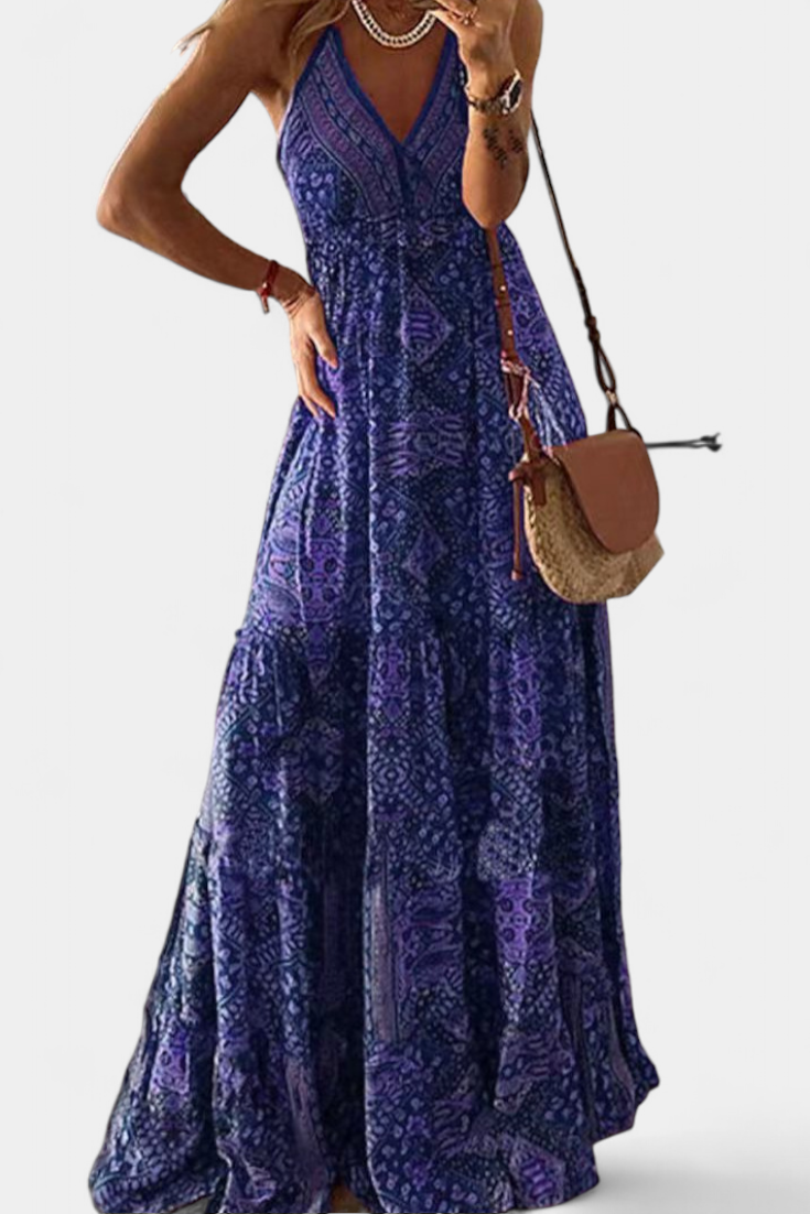 Fuego Andaluz - vestido longo boêmio